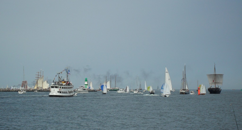 Schiffe auf der Ostsee