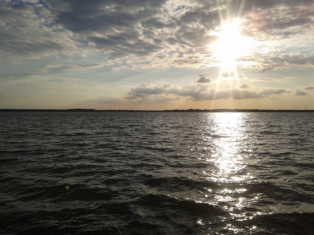 Sonnenuntergang am Plauer See