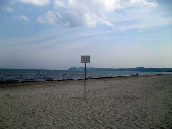 FKK-Strand bei Prora